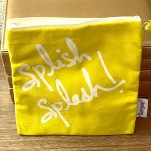 Splish Splash! Yellow bathing suit bag